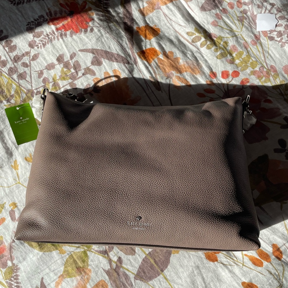 NWT Kate Spade Alena Shoulder Bag in Light Walnut - Picture 6 of 14